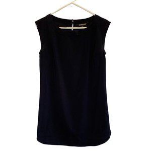 Express Sleeveless Black Mini Dress (XS)